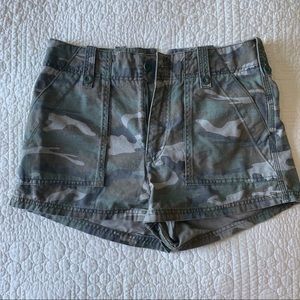 Free People Camo Shorts